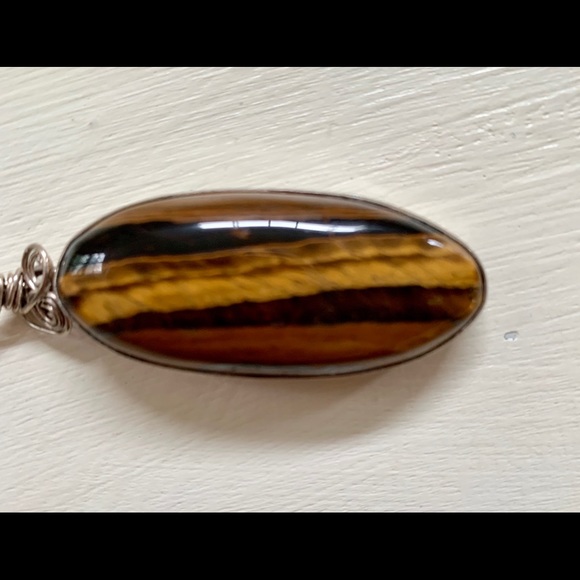 Topaz pendant necklace - Picture 2 of 2